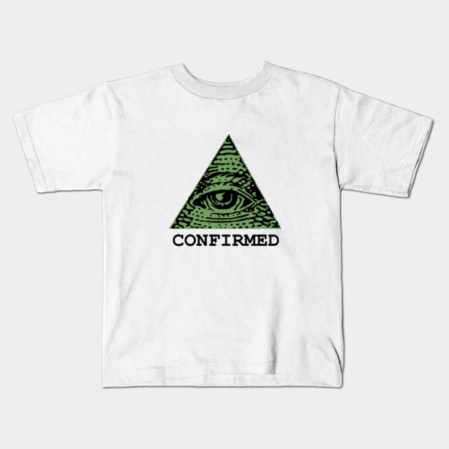 Illuminati Confirmed Kids T-Shirt by Boysen